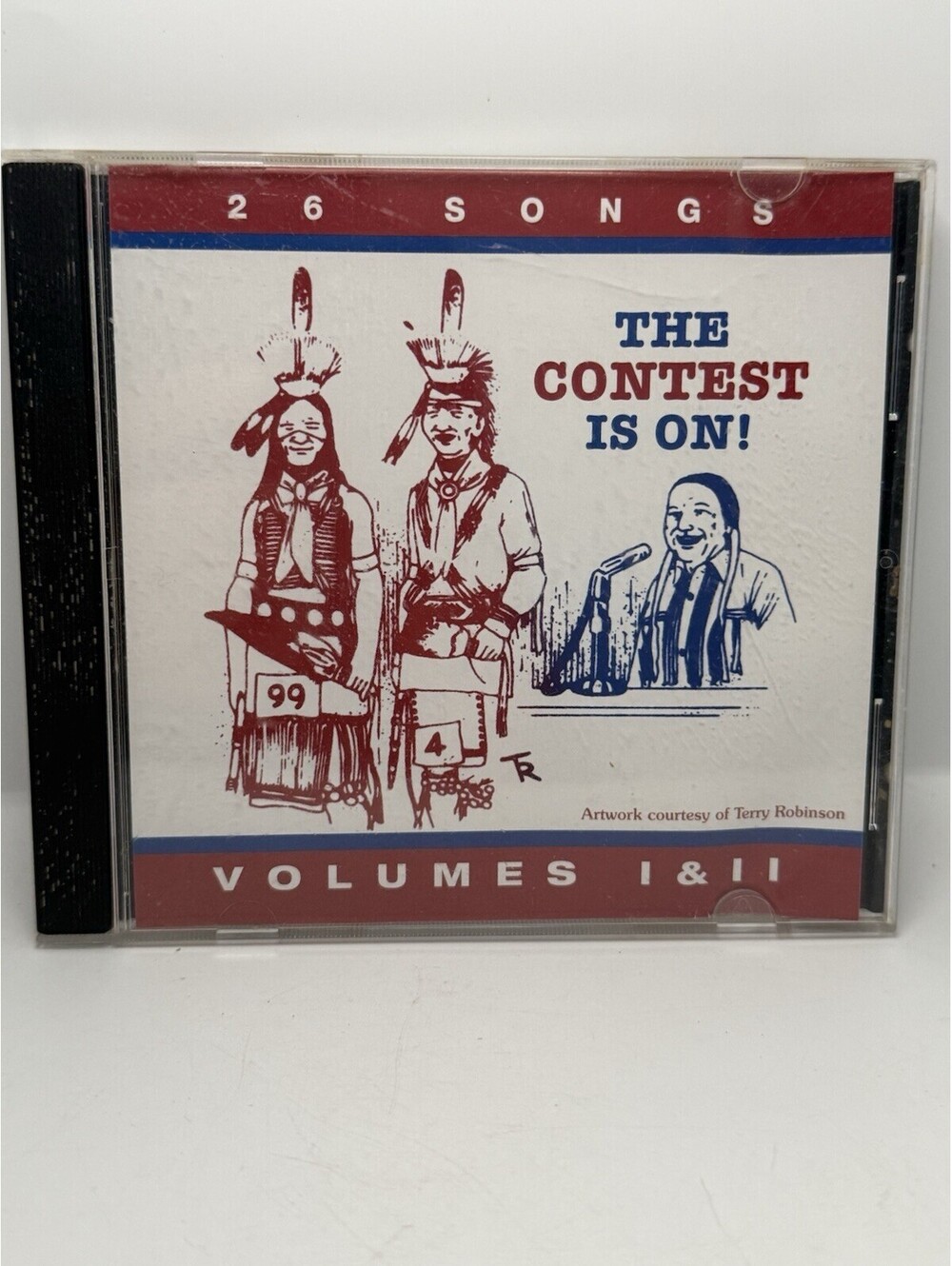 Various Artists The Contest Is On Volumes I & II Pawnee Ponca Pow Wow CD